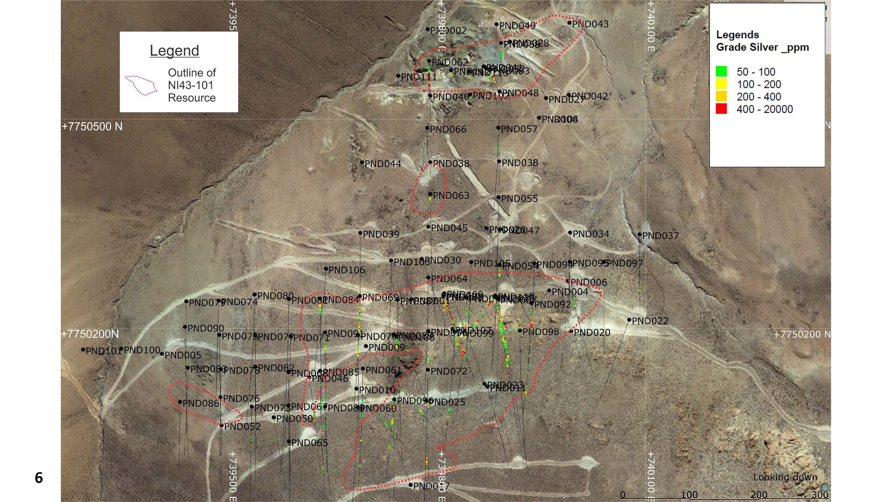 Pulacayo Drillhole Trace