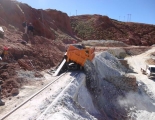 Dumping ore from Granby car